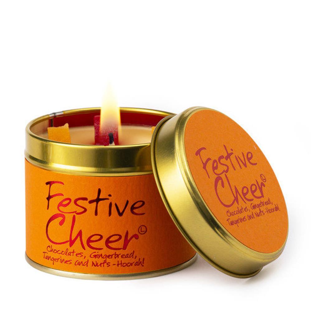 Lily-Flame Festive Cheer Tin Candle £9.89